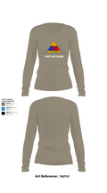 261st War Pigeons Women's Long Sleeve V-neck Shirt - 62