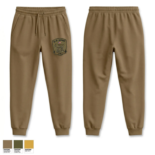 Sweatpants, E328th, Army, Teamtime, Team time, sublimation, custom sports apparel, team uniforms, spirit wear, spiritwear, sports uniforms, custom shirts, team store, custom team store, fundraiser sports, apparel fundraiser