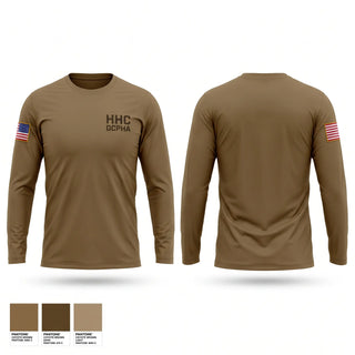 Long Sleeve Performance Shirt, HHC, DCPH-A, Army, Teamtime, Team time, sublimation, custom sports apparel, team uniforms, spirit wear, spiritwear, sports uniforms, custom shirts, team store, custom team store, fundraiser sports, apparel fundraiser