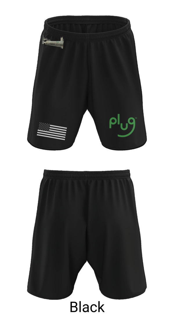 Athletic Shorts With Pockets, Plug Green Hydrogen, , Teamtime, Team time, sublimation, custom sports apparel, team uniforms, spirit wear, spiritwear, sports uniforms, custom shirts, team store, custom team store, fundraiser sports, apparel fundraiser