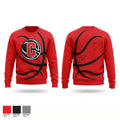Cairo High School Basketball Crew Neck Sweatshirt - 2