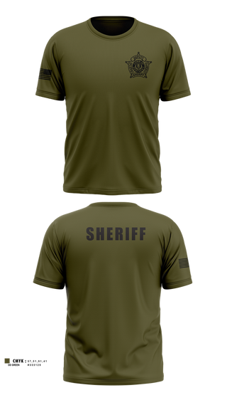 Old School Cotton Feel Shirt, Floyd county Sheriff’s Office, Police, Teamtime, Team time, sublimation, custom sports apparel, team uniforms, spirit wear, spiritwear, sports uniforms, custom shirts, team store, custom team store, fundraiser sports, apparel fundraiser