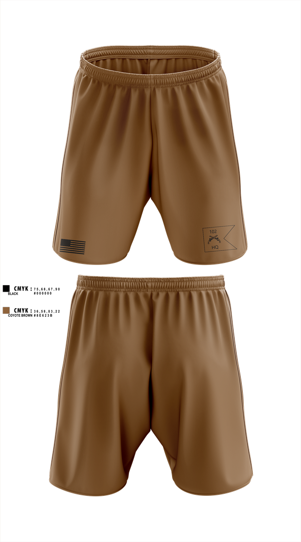 Athletic Shorts With Pockets, HHC, 102d MP BN, National Guard, Teamtime, Team time, sublimation, custom sports apparel, team uniforms, spirit wear, spiritwear, sports uniforms, custom shirts, team store, custom team store, fundraiser sports, apparel fundraiser