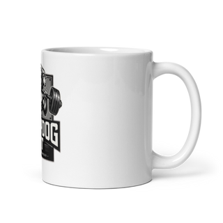 SheepDogFit 61689177 White Glossy Mug - Large