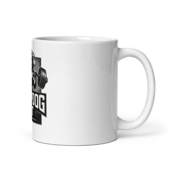 SheepDogFit 61689177 White Glossy Mug - Medium