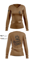 VAW-117 15130068 Women's Long Sleeve V-neck Shirt - 4