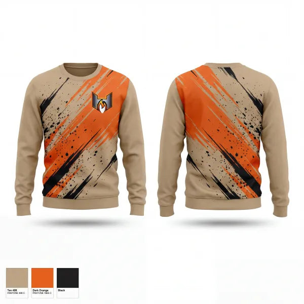 Crew Neck Sweatshirt, QC HEAT, Baseball, Teamtime, Team time, sublimation, custom sports apparel, team uniforms, spirit wear, spiritwear, sports uniforms, custom shirts, team store, custom team store, fundraiser sports, apparel fundraiser