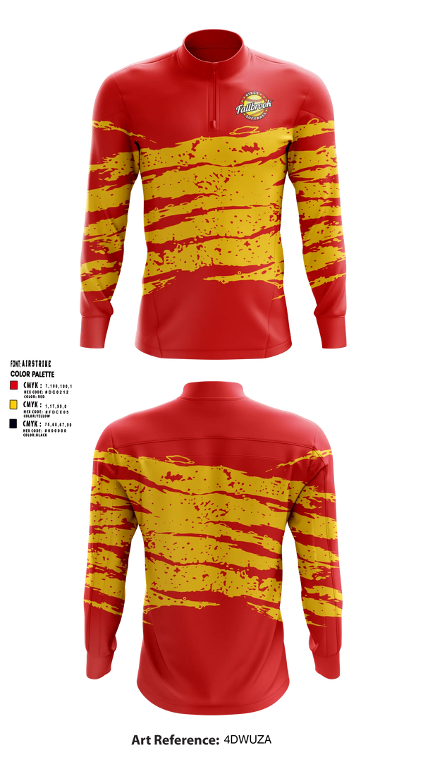 Quarter Zip Jacket, Fallbrook girls softball, Softball, Teamtime, Team time, sublimation, custom sports apparel, team uniforms, spirit wear, spiritwear, sports uniforms, custom shirts, team store, custom team store, fundraiser sports, apparel fundraiser