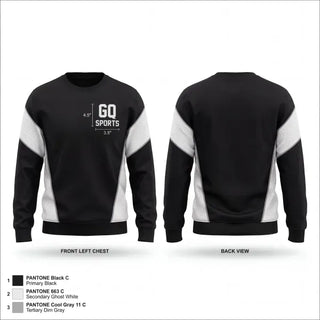 Crew Neck Sweatshirt, GQ SPORTS, Baseball, Teamtime, Team time, sublimation, custom sports apparel, team uniforms, spirit wear, spiritwear, sports uniforms, custom shirts, team store, custom team store, fundraiser sports, apparel fundraiser