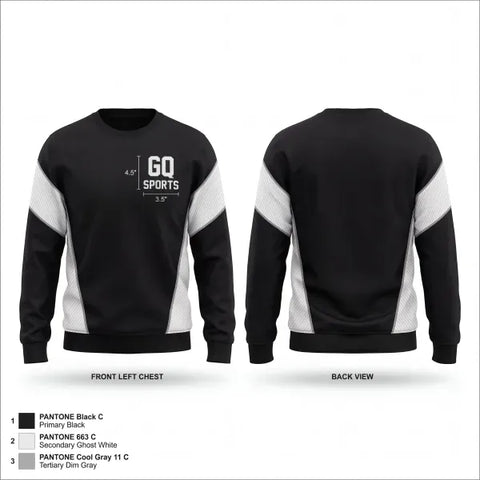 Crew Neck Sweatshirt, GQ SPORTS, Baseball, Teamtime, Team time, sublimation, custom sports apparel, team uniforms, spirit wear, spiritwear, sports uniforms, custom shirts, team store, custom team store, fundraiser sports, apparel fundraiser