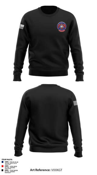 Crew Neck Sweatshirt, QN Rescue, Fire Department, Teamtime, Team time, sublimation, custom sports apparel, team uniforms, spirit wear, spiritwear, sports uniforms, custom shirts, team store, custom team store, fundraiser sports, apparel fundraiser