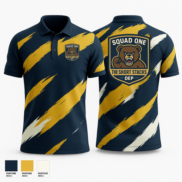 Short Sleeve Performance Polo, DEP Police Squad One, , Teamtime, Team time, sublimation, custom sports apparel, team uniforms, spirit wear, spiritwear, sports uniforms, custom shirts, team store, custom team store, fundraiser sports, apparel fundraiser