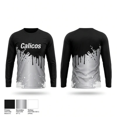 Calico's Long Sleeve Performance Shirt 2