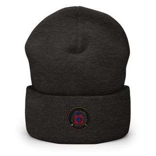 20th Airborne Engineer 47960992 Cuffed Beanie | Yupoong 1501KC