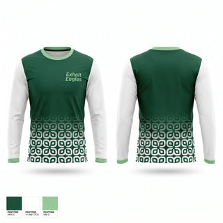 Long Sleeve Performance Shirt, Exhalt Eagles, Cheer, Teamtime, Team time, sublimation, custom sports apparel, team uniforms, spirit wear, spiritwear, sports uniforms, custom shirts, team store, custom team store, fundraiser sports, apparel fundraiser