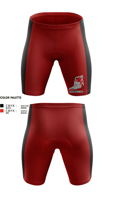 Page High School Wrestling 10285113 Men's Compression Shorts - 1