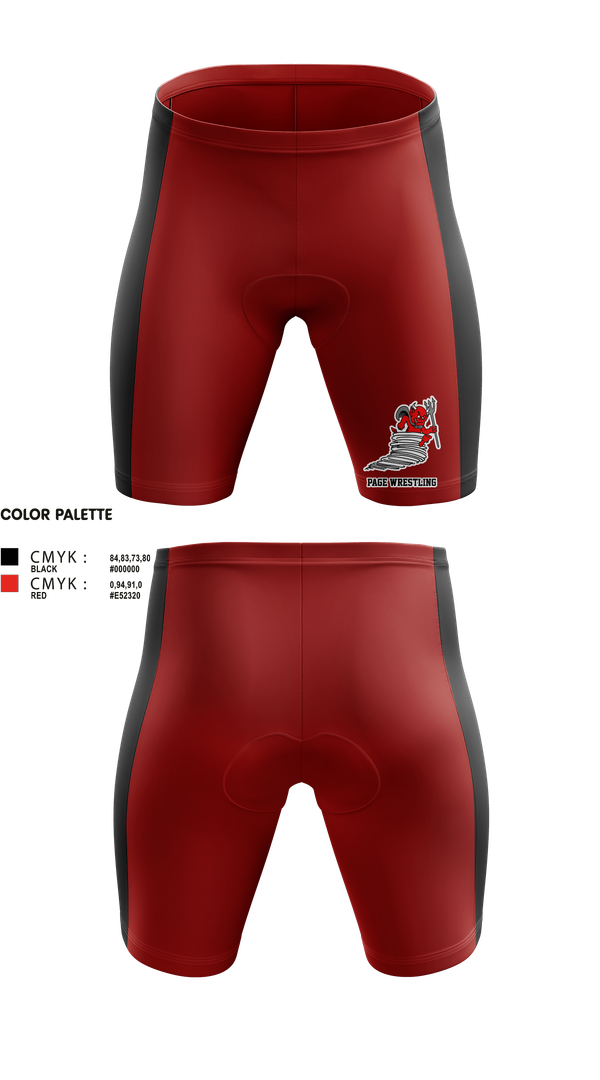 Mens Compression Shorts, Page High School Wrestling, Wrestling, Teamtime, Team time, sublimation, custom sports apparel, team uniforms, spirit wear, spiritwear, sports uniforms, custom shirts, team store, custom team store, fundraiser sports, apparel fundraiser