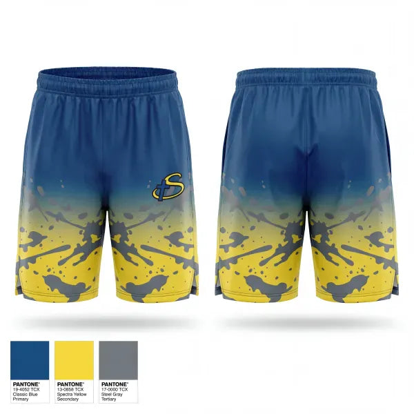 Track Shorts, Schlarman Academy High School Track & Field, Track & Field, Teamtime, Team time, sublimation, custom sports apparel, team uniforms, spirit wear, spiritwear, sports uniforms, custom shirts, team store, custom team store, fundraiser sports, apparel fundraiser
