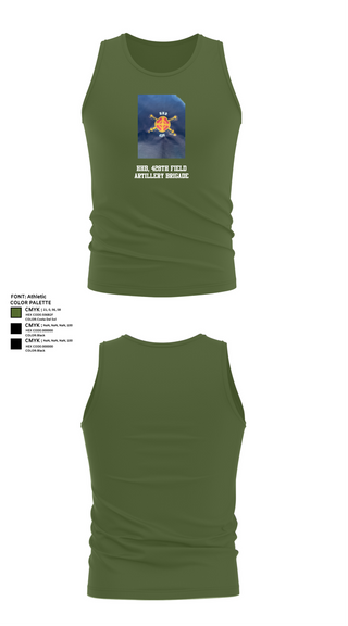 Tank Top, HHB, 428th Field Artillery Brigade, , Teamtime, Team time, sublimation, custom sports apparel, team uniforms, spirit wear, spiritwear, sports uniforms, custom shirts, team store, custom team store, fundraiser sports, apparel fundraiser