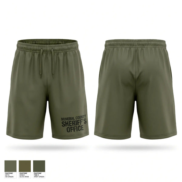 Athletic Shorts With Pockets, Mineral County Sheriff’s Office, Police, Teamtime, Team time, sublimation, custom sports apparel, team uniforms, spirit wear, spiritwear, sports uniforms, custom shirts, team store, custom team store, fundraiser sports, apparel fundraiser