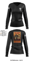 319th IEW Women's Long Sleeve V-neck Shirt - 3