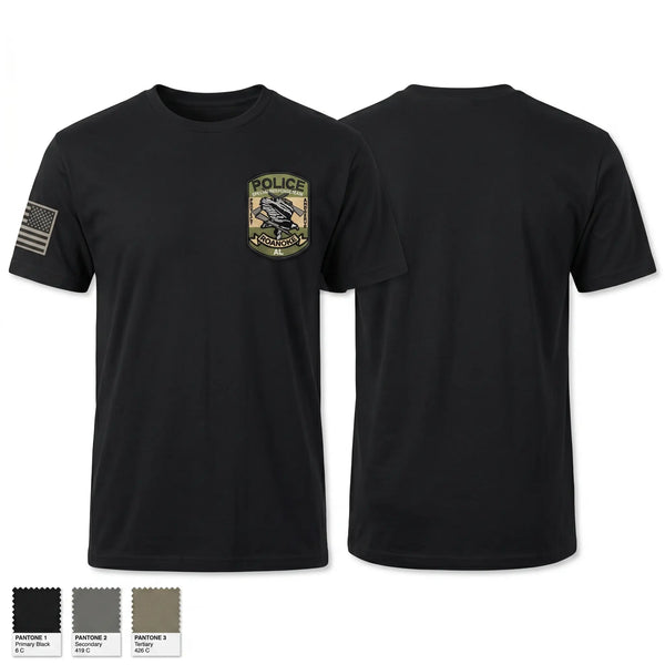 Old School Cotton Feel Shirt, ROANOKE SRT, Police, Teamtime, Team time, sublimation, custom sports apparel, team uniforms, spirit wear, spiritwear, sports uniforms, custom shirts, team store, custom team store, fundraiser sports, apparel fundraiser