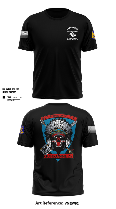 Short Sleeve Performance Shirt, B Company, 1-210th Aviation Regt, Army, Teamtime, Team time, sublimation, custom sports apparel, team uniforms, spirit wear, spiritwear, sports uniforms, custom shirts, team store, custom team store, fundraiser sports, apparel fundraiser