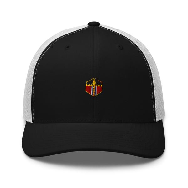 350th engineer company 67180799 Retro Trucker Hat | Yupoong 6606