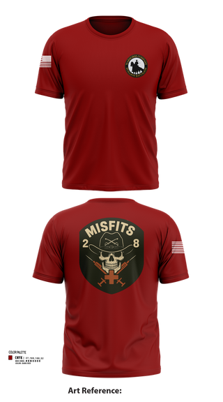 Short Sleeve Performance Shirt, 2-8 Cav, HHC, Medic Platoon, , Teamtime, Team time, sublimation, custom sports apparel, team uniforms, spirit wear, spiritwear, sports uniforms, custom shirts, team store, custom team store, fundraiser sports, apparel fundraiser