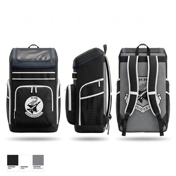 Gear Bag, 51st Fighter Wing Advanced Programs Office, Air Force, Teamtime, Team time, sublimation, custom sports apparel, team uniforms, spirit wear, spiritwear, sports uniforms, custom shirts, team store, custom team store, fundraiser sports, apparel fundraiser