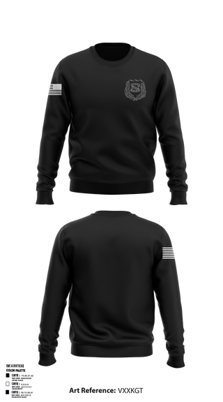 Crew Neck Sweatshirt, Readington Police Department, Police, Teamtime, Team time, sublimation, custom sports apparel, team uniforms, spirit wear, spiritwear, sports uniforms, custom shirts, team store, custom team store, fundraiser sports, apparel fundraiser