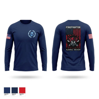 Long Sleeve Performance Shirt, Shafton VFC, Fire Department, Teamtime, Team time, sublimation, custom sports apparel, team uniforms, spirit wear, spiritwear, sports uniforms, custom shirts, team store, custom team store, fundraiser sports, apparel fundraiser