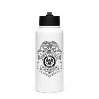 MDWFP K9 21939837 Stainless Steel Water Bottle with a Straw Lid