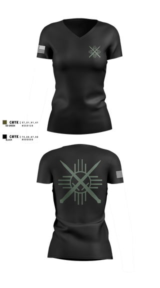 Womens Short Sleeve Vneck Shirt, Doña Ana Sheriff’s Special Response Team, Police, Teamtime, Team time, sublimation, custom sports apparel, team uniforms, spirit wear, spiritwear, sports uniforms, custom shirts, team store, custom team store, fundraiser sports, apparel fundraiser