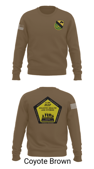 Crew Neck Sweatshirt, 1st Cav 3CR, , Teamtime, Team time, sublimation, custom sports apparel, team uniforms, spirit wear, spiritwear, sports uniforms, custom shirts, team store, custom team store, fundraiser sports, apparel fundraiser