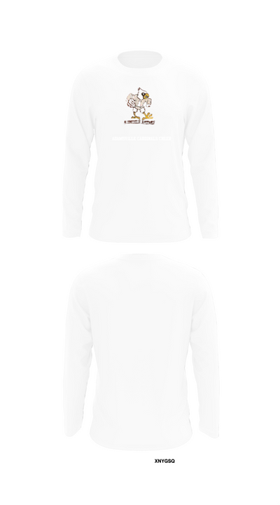 Adamsville Cardinals Cheer 29243302 Long Sleeve Performance Shirt 8