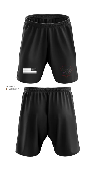 Raptor Platoon, 4-9 CAV 26880110 Athletic Shorts With Pockets - 30