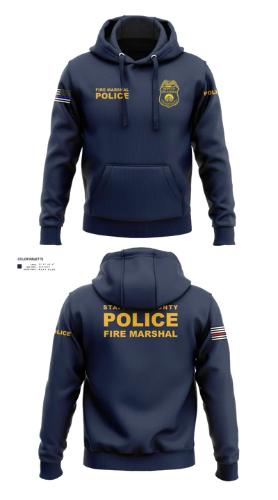 Stafford County Fire Marshal's Office 23358939 Hoodie - 100