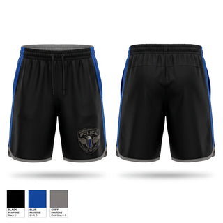 Athletic Shorts With Pockets, Garfield Heights Police, Police, Teamtime, Team time, sublimation, custom sports apparel, team uniforms, spirit wear, spiritwear, sports uniforms, custom shirts, team store, custom team store, fundraiser sports, apparel fundraiser