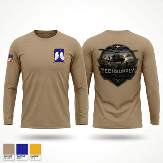 Long Sleeve Performance Shirt, 2-158, Army, Teamtime, Team time, sublimation, custom sports apparel, team uniforms, spirit wear, spiritwear, sports uniforms, custom shirts, team store, custom team store, fundraiser sports, apparel fundraiser