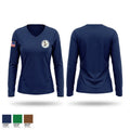 Ho-Chunk Police Department Women's Long Sleeve V-neck Shirt - 1