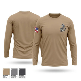 Long Sleeve Performance Shirt, SurgeMain NYC, Navy, Teamtime, Team time, sublimation, custom sports apparel, team uniforms, spirit wear, spiritwear, sports uniforms, custom shirts, team store, custom team store, fundraiser sports, apparel fundraiser