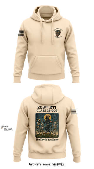 Hoodie, 208th RTI MED TRNG CO Class 25-002, , Teamtime, Team time, sublimation, custom sports apparel, team uniforms, spirit wear, spiritwear, sports uniforms, custom shirts, team store, custom team store, fundraiser sports, apparel fundraiser