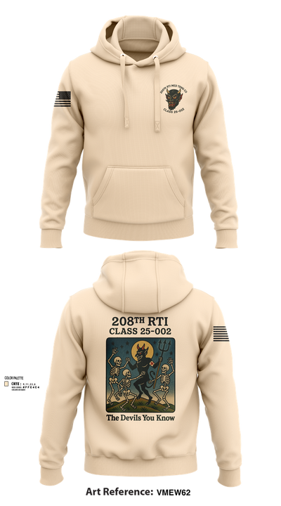 208th RTI MED TRNG CO Class 25-002 54968999 Hoodie - 103