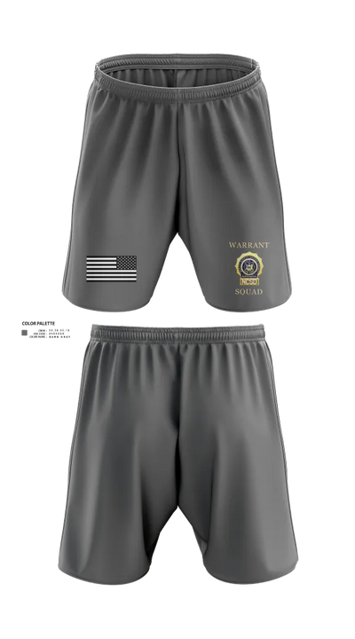 NCSD Warrant Squad 52511437 Athletic Shorts With Pockets - 21