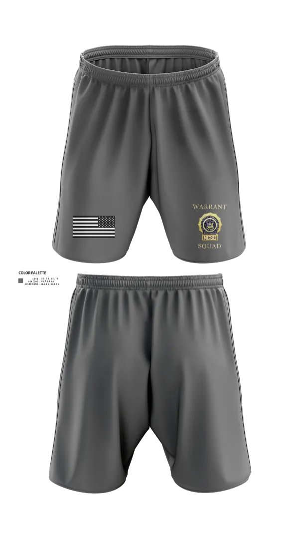 Athletic Shorts With Pockets, NCSD Warrant Squad, , Teamtime, Team time, sublimation, custom sports apparel, team uniforms, spirit wear, spiritwear, sports uniforms, custom shirts, team store, custom team store, fundraiser sports, apparel fundraiser