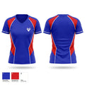 Blue Devils Women's Short Sleeve V-neck Shirt - 1