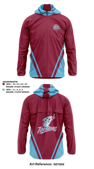 Windbreaker, Talladega College Women’s Soccer, Women's Soccer, Teamtime, Team time, sublimation, custom sports apparel, team uniforms, spirit wear, spiritwear, sports uniforms, custom shirts, team store, custom team store, fundraiser sports, apparel fundraiser