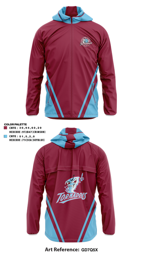 Windbreaker, Talladega College Women’s Soccer, Women's Soccer, Teamtime, Team time, sublimation, custom sports apparel, team uniforms, spirit wear, spiritwear, sports uniforms, custom shirts, team store, custom team store, fundraiser sports, apparel fundraiser