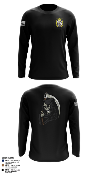 Long Sleeve Performance Shirt, 89th ATKS, Air Force, Teamtime, Team time, sublimation, custom sports apparel, team uniforms, spirit wear, spiritwear, sports uniforms, custom shirts, team store, custom team store, fundraiser sports, apparel fundraiser